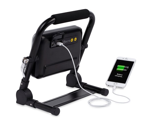 Arbejdslampe opladelig LED 20 watt IP44