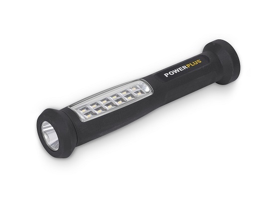 Genopladelig 2I1 lygte med magnet LED