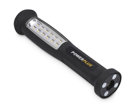 Genopladelig 2I1 lygte med magnet LED