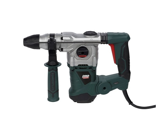 Borehammer i kuffert med 5 dele 1500 W