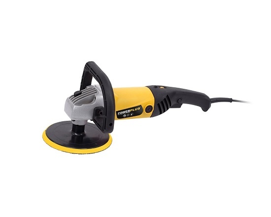 Polermaskine i kuffert med 4 dele1200 W