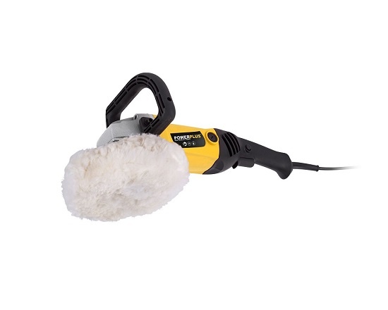 Polermaskine i kuffert med 4 dele1200 W