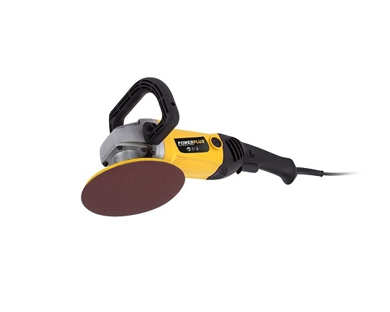 Polermaskine i kuffert med 4 dele1200 W