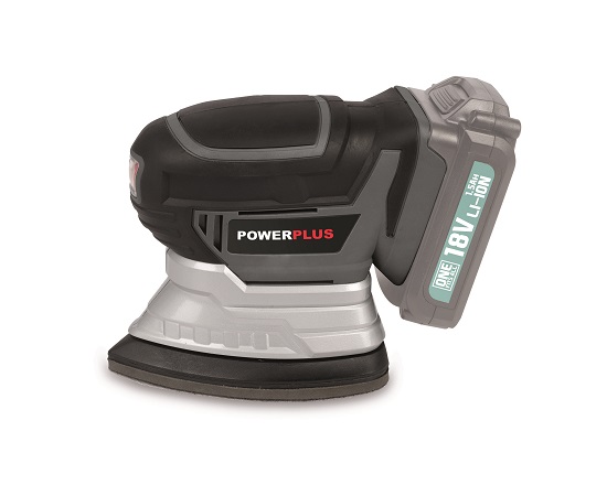 Slibemus med 6 stk. papir 18 volt SOLO