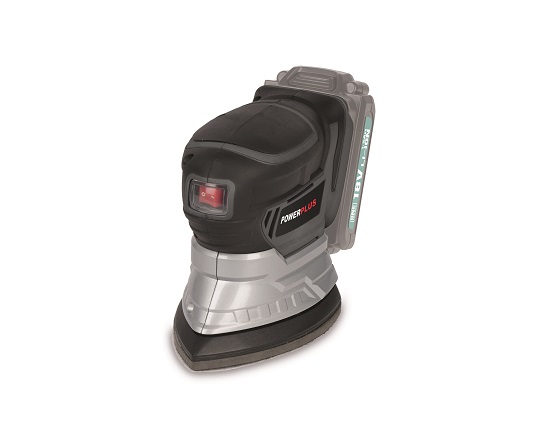 Slibemus med 6 stk. papir 18 volt SOLO
