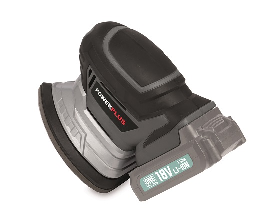 Slibemus med 6 stk. papir 18 volt SOLO