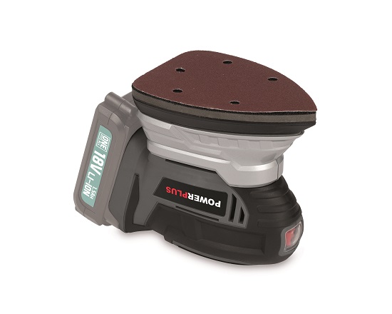 Slibemus med 6 stk. papir 18 volt SOLO