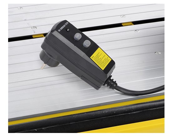 Fliseskærer 1100 W 250 mm diamantklinge