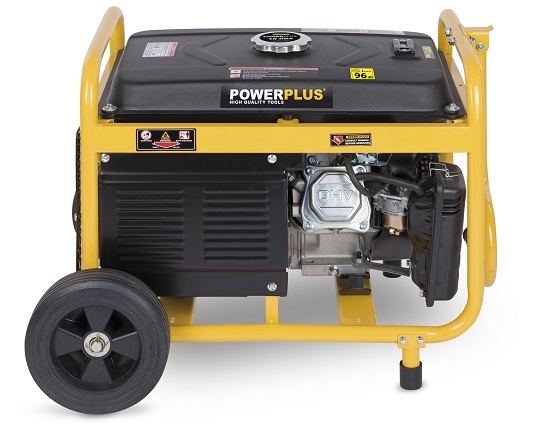 Benzin generator på hjul 4,3 KW 230 V