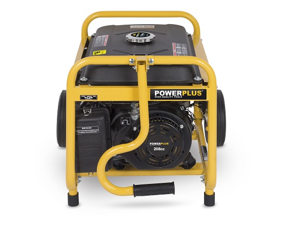 Benzin generator på hjul 4,3 KW 230 V
