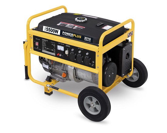 Benzin generator på hjul 8,6 KW 230 V