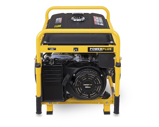 Benzin generator på hjul 8,6 KW 230 V