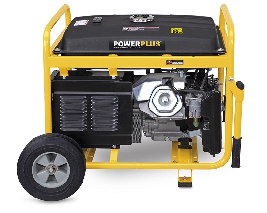 Benzin generator på hjul 8,6 KW 230 V