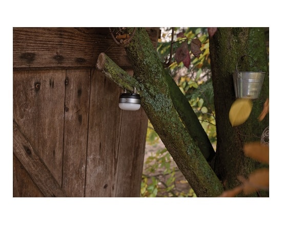 LED Udendørslampe leveres med 3 x AAA