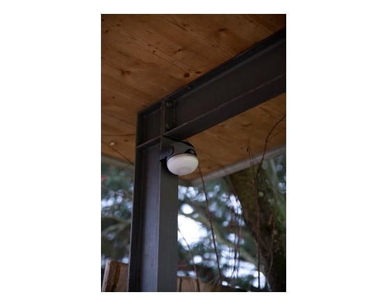 LED Campinglampe med højtaler/powerbank