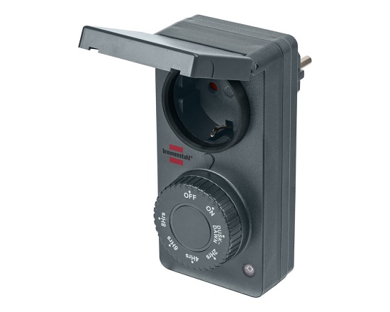 Timer med tusmørke sensor